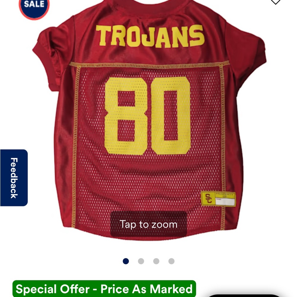 Trojans Dog Jersey